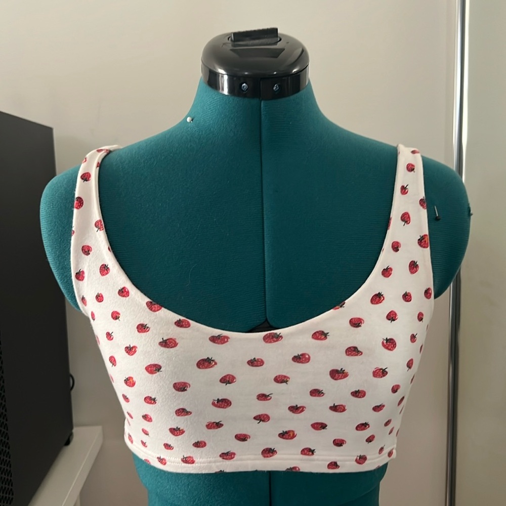 Pacsun Strawberry Lydia Tank Top